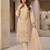 Womens new trendy silk with heavy embroiedery with sequence work kurta set