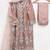 Womens new net with heavy embroiedery  with sequence work kurta set