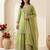 Green sharara suit