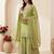 Green sharara suit