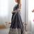 Grey Color Dori With Thread & Sequence Work Lehenga Choli Set