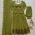 Olive anarkali set