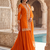 Womens new trendy silk with heavy embroiedery with sequence work kurta set