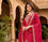 Womens new stylish silk embroidered sharara suit with golden zari work and lace border dupatta