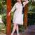 Hand work khadi cotton dress