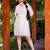 Hand work khadi cotton dress