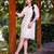 Hand work khadi cotton dress