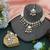 White color choker kundan necklace set