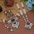 Multi color long and choker kundan necklace set