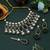 Green color kundan necklace set