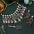Multi color kundan necklace set