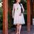 Hand work khadi cotton short dress