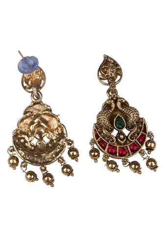 Traditional lakshmi temple necklace set