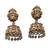 Temple design turquoise necklace set for women