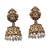 Temple design white necklace set for women