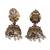 Temple design white necklace set for women