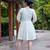 Hand work khadi cotton dress