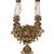 Antique finish white temple necklace set