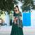 Navyblue Vichitra Silk Embroidered Work Wedding Lehenga Choli