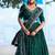 Navyblue Vichitra Silk Embroidered Work Wedding Lehenga Choli