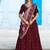 Navyblue Vichitra Silk Embroidered Work Wedding Lehenga Choli