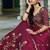 Maroon Rangoli Silk Embroidered Work Wedding Lehenga Choli