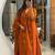WOMEN PURE COTTON EMBROIDERY A-LINE KURTA WITH PANT AND DUPATTA 