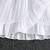 Wine white pleated solid georgette fit & flare girls dress