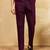 Maroon viscose silk thread & sequence embroidered work kurta with dupatta