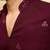Purple viscose silk thread & sequence embroidered work kurta with dupatta