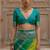 Green color silk blend handloom silk blend kadwa weaves sarees