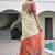 White color khadi  silk blend weaving patola sarees