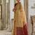 Cream color raw silk pochampally ikkat saree
