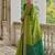 Pista color raw silk pochampally ikkat saree