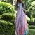 Multicolor tussar silk flower print sarees