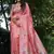 Multicolor tussar silk flower print sarees