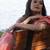 Multicolor tussar silk flower print sarees