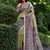 Mehendi green color tussar silk madhubani print saree