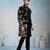 Black velvet premium designer festive wear indo western set