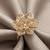 925 sterling silver abstract filigree floral statement ring