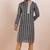 Black cotton silk jacquard premium designer festive wear kurta pyjama set