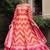 Red color beautiful dola silk gown with dupatta for ceremonial party look
