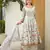 Sea green color elegant sophisticated rich party looks readymade dress
