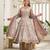 Pink color elegant sophisticated rich party looks readymade dress