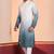 Multi color silky silk premium designer festive wear kurta trouser set