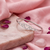 925 sterling silver pavé orbit heart bracelet for women