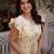 Cream color  embroidery work fancy partywear long kurti for girlie festive looks