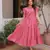 Pink color  embroidery work fancy partywear long kurti for girlie festive looks