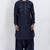 Black viscose ps premium designer festive wear pathani set
