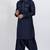 Black viscose ps premium designer festive wear pathani set